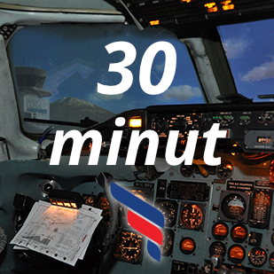Ochutnávka: Pilotem dopravního letounu DC-9 na 30 minut